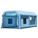 VEVOR Cabine de Peinture Gonflable 6,4x4,1x3 m, Tente Peinture Gonflable Automobile avec Souffleur Puissant de 1100 W et Système de Filtration, Station de Travail pour Pose de Peinture Atelier Garage - image 11