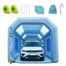 VEVOR Cabine de Peinture Gonflable 6x3x2,5 m Tente Peinture Gonflable Automobile en Tissu Oxford 210D avec Système de Filtration 2 Souffleurs Station de Travail pour Pose de Peinture Atelier Garage - image 2