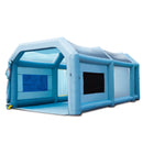 VEVOR Cabine de Peinture Gonflable 8x4,5x3,3 m Tente Peinture Gonflable Automobile en Tissu Oxford 210D avec Système de Filtration 2 Souffleurs Station de Travail pour Pose de Peinture Atelier Garage - image 10