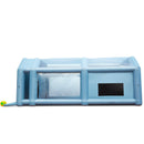 VEVOR Cabine de Peinture Gonflable 8x4,5x3,3 m Tente Peinture Gonflable Automobile en Tissu Oxford 210D avec Système de Filtration 2 Souffleurs Station de Travail pour Pose de Peinture Atelier Garage - image 12