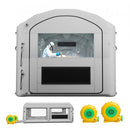 VEVOR Cabine de Peinture Gonflable 6x3x2,5 m Souffleur de 550W+750 W Gris, Tente de Pulvérisation Portable à Toit Arqué avec Grand Filtre en Coton, pour VTT, Motos et Meubles de Taille Moyenne - image 2