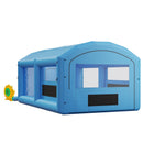 VEVOR Cabine de Peinture Gonflable 6,4x4,1x3 m Souffleurs de 1100 W Bleu, Tente de Pulvérisation Portable à Toit Arqué avec Filtre en Coton, pour Voiture, Camion Pickup, Meubles et Grandes Pièces - image 12