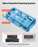 VEVOR Cabine de Peinture Gonflable 8,5x4,5x3 m Souffleurs de 750W+950W Bleu, Tente de Pulvérisation Portable avec Filtre en Coton, Toit Arqué, pour Pickup de Taille Pleine et Petit Bateau à Moteur - image 4