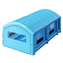 VEVOR Cabine de Peinture Gonflable 10x6x4 m Souffleurs de 950W+1100W Bleu, Tente de Pulvérisation Portable avec Filtre en Coton et Espace Vestiaire, Toit Arqué, pour Pickup et Petit Bateau à Moteur - image 11
