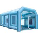 VEVOR Cabine de Peinture Gonflable Automobile 8x4,5x3m, Tente Gonflable Auto Pulvérisation Peinture Extérieur avec Souffleurs de Gonflage de Ventilation 950/330W pour Voiture - image 11