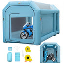 VEVOR Cabine Peinture Voiture 4x2,5x2,5m, Tente Pulvérisation Gonflable Garage Tissu Oxford 210D PVC Souffleur Gonflage 680W Souffleur Ventilation 330W Tente Tunnel pour Camping Mécaniciens Automobile - image 2