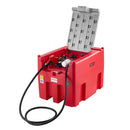 VEVOR Réservoir Diesel Essence Portable 440 L Cuve de Ravitaillement 37,8 L/min Pompe de Transfert 12 V, Tuyau 4 m, Pistolet de Ravitaillement Auto, Réservoir pour Transfert Transport Carburant, Rouge - image 11