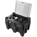 VEVOR Réservoir Diesel Portable 484,5 L Cuve de Ravitaillement 38 L/min avec Pompe de Transfert Électrique 12 V Tuyau en Caoutchouc 4 m Réservoir de Transfert Diesel pour Transport de Carburant, Noir - image 11