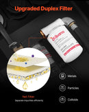 VEVOR Réservoir Diesel Portable 220 L Cuve de Ravitaillement 40 L/min avec Pompe de Transfert Électrique 12 V Tuyau en Caoutchouc 4 m Réservoir de Transfert Diesel pour Transport de Carburant, Noir - image 5