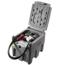 VEVOR Réservoir Diesel Portable 220 L Cuve de Ravitaillement 40 L/min avec Pompe de Transfert Électrique 12 V Tuyau en Caoutchouc 4 m Réservoir de Transfert Diesel pour Transport de Carburant, Gris - image 11
