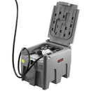 VEVOR Réservoir Diesel Portable 220 L Cuve de Ravitaillement 40 L/min avec Pompe de Transfert Électrique 12 V Tuyau en Caoutchouc 4 m Réservoir de Transfert Diesel pour Transport de Carburant, Gris - image 12