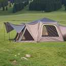 VEVOR Tente de hayon SUV, 305x310 cm, tente arrière SUV de camping imperméable, conception spacieuse à double couche pour 5-8 personnes, avec auvent d'ombrage, fenêtres en maille, sac de rangement - image 9