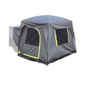 VEVOR Tente de hayon de SUV, 2480 x 3080 mm, tente arrière SUV de camping imperméable, conception spacieuse à double couche pour 5-8 personnes, avec fenêtres en maille, double toit, sac de rangement - image 2
