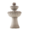 VEVOR Fontaine Extérieure de Jardin, Hauteur 93 cm, Cascade Moderne à 2 Niveaux, Fontaine en Fibre de Verre et Résine, avec Pompe à Eau, pour Jardins, Terrasses, Arrière-cour, Décoration d'Intérieur - image 10