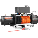 VEVOR Treuil Électrique 12 V CC Capacité de Charge 6100 kg avec Corde Synthétique Φ 9,5 mm x 24 m, Télécommande Sans Fil et Filaire, pour Remorquage SUV Tout-terrain, Jeep, Camion, Remorque, Bateau - image 11