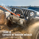 VEVOR Treuil Électrique 12 V CC Capacité de Charge 6100 kg avec Corde Synthétique Φ 9,5 mm x 24 m, Télécommande Sans Fil et Filaire, pour Remorquage SUV Tout-terrain, Jeep, Camion, Remorque, Bateau - image 3