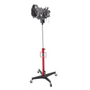 VEVOR Vérin de Fosse Hydraulique Capacité de Levage 500 kg, Cric de Transmission Télescopique, avec Roue Pivotante à 360°, Hauteur de Levage 127-220 cm, pour Soulever Boîte de Vitesse, Garage Atelier - image 11