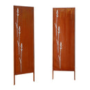 VEVOR Panneau Brise Vue Extérieur Métal 50x160 cm Paravent Extérieur Décoratif Autoportant, Écran d'Intimité, Séparation de Jardin, Acier au Carbone, Piquets de Sol, Motifs Naturels Ajourés, Lot de 4 - image 11