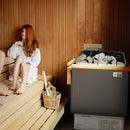 VEVOR Poêle de Sauna Électrique Portable, 8 kW, 400 V 3 N, avec Minuterie 3 h, Contrôleur Numérique, 110℃ Max, pour Sauna 8-12 m³, Utilisation Commerciale de Douche Spa Hôtel, Pierres Non Incluses - image 9