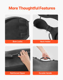 VEVOR Étui pour Violoncelle 4/4, en Fibre de Carbone Composite, Léger et Portable, Doublure en Peluche, Double Bandoulière, Anti-rayures, Forme Violoncelle Professionnelle, Transport Confortable, Noir - image 7