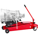VEVOR Cric de Transmission à Profil Bas Capacité 450 kg, Cric de Fosse avec Hauteur de Levage 16-64 cm, Roues Avant Pivotantes à 360°, Support Boîte de Vitesse pour Garage Atelier Réparation - image 11