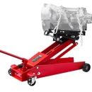 VEVOR Cric de Transmission à Profil Bas Capacité 450 kg, Cric de Fosse avec Hauteur de Levage 16-64 cm, Roues Avant Pivotantes à 360°, Support Boîte de Vitesse pour Garage Atelier Réparation
