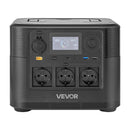 VEVOR Station Électrique Portable 1200 W Générateur Solaire Portable 806 Wh Batterie Secours LiFePO4 pour Urgence Domestique, Camping, Voyage Camping-car, 9 Ports de Sortie, Panneau Solaire Non Inclus - image 10