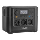 VEVOR Station Électrique Portable 1200 W Générateur Solaire Portable 806 Wh Batterie Secours LiFePO4 pour Urgence Domestique, Camping, Voyage Camping-car, 9 Ports de Sortie, Panneau Solaire Non Inclus - image 11