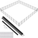 VEVOR Clôture de Piscine, Barrière de Piscine Creusée 1,21x32,91 m Clôture Amovible de Sécurité Pliable Tige en Aluminium Tissu Maille PVC Teslin 340 g/m² pour Protection Enfants Animaux Domestiques - image 2