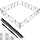 VEVOR Clôture de Piscine, Barrière de Piscine Creusée 1,21x21,95 m Clôture Amovible de Sécurité Pliable Tige en Aluminium Tissu Maille PVC Teslin 340 g/m² pour Protection Enfants Animaux Domestiques - image 2