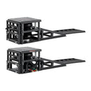 VEVOR Pont Élévateur Pneumatique 5 T jusqu'à 320 mm, Cric Pneumatique pour Voiture avec Rampe d'Extension 2 Kits, Cales de Roue et Rehausseurs, Plate-forme de Levage pour Réparation SUV Garage - image 11