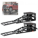 VEVOR Pont Élévateur Pneumatique 5 T jusqu'à 320 mm, Cric Pneumatique pour Voiture avec Rampe d'Extension 2 Kits, Cales de Roue et Rehausseurs, Plate-forme de Levage pour Réparation SUV Garage - image 2