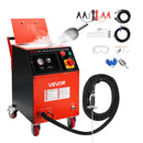 VEVOR Machine de Projection de Glace Sèche, Capacité 5 kg, Machine de Nettoyage Cryogénique 4 Buses, Pression Quantité Réglables, Nettoyeur à Jet Mobile pour Auto, Navire, Aviation, Produits Chimiques