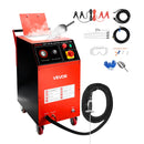 VEVOR Machine de Projection de Glace Sèche, Capacité 7,5 kg, Machine de Nettoyage Cryogénique 4 Buses, Pression Quantité Réglables, Nettoyeur Jet Mobile pour Auto, Navire, Aviation, Produits Chimiques