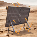 VEVOR Panneau Solaire Monocristallin 400 W x 2 Panneau Photovoltaïque Bifacial pour Hors Réseau Toit Plat Voiture Bateau Camping-car, Haut Rendement 24 %, IP65, avec Sortie MC4, Cadre en Aluminium - image 9