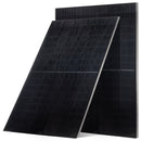 VEVOR Panneau Solaire Monocristallin 400 W Panneau Photovoltaïque 2 PCS Haut Rendement 23 % pour Hors Réseau Toit Plat Voiture Bateau Camping-car, avec Sortie MC4 Stable, Cadre Aluminium, Étanche IP65