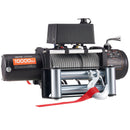 VEVOR Treuil Électrique 12 V CC 4500 kg avec Câble en Acier Φ 8,3 mm x 19,8 m, Télécommande sans Fil et Filaire, Étanchéité IP55, pour Remorquage de SUV, Jeep, Remorque, Bateau, Véhicule Tout-terrain - image 11