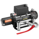 VEVOR Treuil Électrique 12 V CC 4500 kg avec Câble en Acier Φ 8,3 mm x 19,8 m, Télécommande sans Fil et Filaire, Étanchéité IP55, pour Remorquage de SUV, Jeep, Remorque, Bateau, Véhicule Tout-terrain - image 12