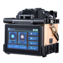 VEVOR Soudeuse fibre optique 4 moteurs, épisseuse fusion fibre optique à alignement de gaine, épissage 6s, chauffage 13s, écran tactile 5", support de fibre 3 en 1, batterie 7800mAh pour SM MM DS NZDS - image 10