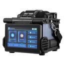 VEVOR Soudeuse fibre optique 6 moteurs, épisseuse fusion fibre optique à alignement de noyau, épissage 6s, chauffage 13s, écran LCD 5", support de fibre 3 en 1, batterie 7800 mAh pour SM MM DS NZDS - image 10