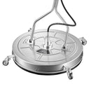 VEVOR Nettoyeur de Surface pour Nettoyeur Haute Pression 76,2 cm avec Roues, Acier Inox, Accessoire pour Béton, Terrasse, Trottoir et Allée, 276 bar Max., Poignée Surélevée, Raccord Rapide 3/8 pouce - image 12
