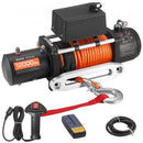 VEVOR Treuil Électrique 12 V CC 5400 kg avec Corde Synthétique Φ 9,1 mm x 23 m, Télécommande sans Fil et Filaire, Étanchéité IP55, pour Remorquage SUV, Jeep, Remorque, Bateau, Véhicule Tout-terrain - image 2