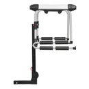 VEVOR Porte-skis sur attelage, pour récepteur 5 cm, support pour planche à neige, capacité 6 paires de skis ou 4 planches, avec verrou, sangle de sécurité, accès inclinable, rembourrage en caoutchouc - image 11