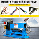 VEVOR Machine à Dénuder Électrique 370 W Pince à Dénuder Fils 1,5-38 mm, 27 m/min Haute Efficacité de Dénudage Machine à Dénuder des Câbles Outil Professionnel pour Récupération Recyclage Fil Cuivre - image 3