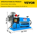 VEVOR Machine à Dénuder Électrique 370 W Pince à Dénuder Fils 1,5-38 mm, 27 m/min Haute Efficacité de Dénudage Machine à Dénuder des Câbles Outil Professionnel pour Récupération Recyclage Fil Cuivre - image 8
