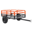 VEVOR Remorque à Benne Basculante Capacité de Charge 680 kg Remorque Utilitaire de Jardin Robuste avec Côtés Amovibles Chariot de Transport à Déversement 0,4 m³​ pour Tracteur, Tondeuse à Gazon, VTT - image 11