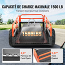 VEVOR Remorque à Benne Basculante Capacité de Charge 680 kg Remorque Utilitaire de Jardin Robuste avec Côtés Amovibles Chariot de Transport à Déversement 0,4 m³​ pour Tracteur, Tondeuse à Gazon, VTT - image 4