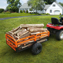 VEVOR Remorque à Benne Basculante Capacité de Charge 680 kg Remorque Utilitaire de Jardin Robuste avec Côtés Amovibles Chariot de Transport à Déversement 0,4 m³​ pour Tracteur, Tondeuse à Gazon, VTT - image 9