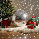 VEVOR Boule à Facettes 600 mm, Boule Disco Argentée Réfléchissante, avec Anneau de Suspension, Facettes Miroir de 2 Tailles, pour Mariage, Anniversaire, Fête, Club, DJ, Scène et Décoration Intérieure - image 9