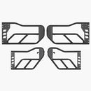 VEVOR Tube porte pour Jeep, 4 portes, porte tubulaire pour Jeep de style aventure avec charnières robustes, loquet OE, coussinets en caoutchouc et tube en acier trempé, pour Jeep Wrangler JK 2007-2018 - image 12